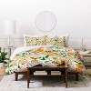 Spring Clementines Cotton Duvet & Sham Set - Deny Designs - image 3 of 3