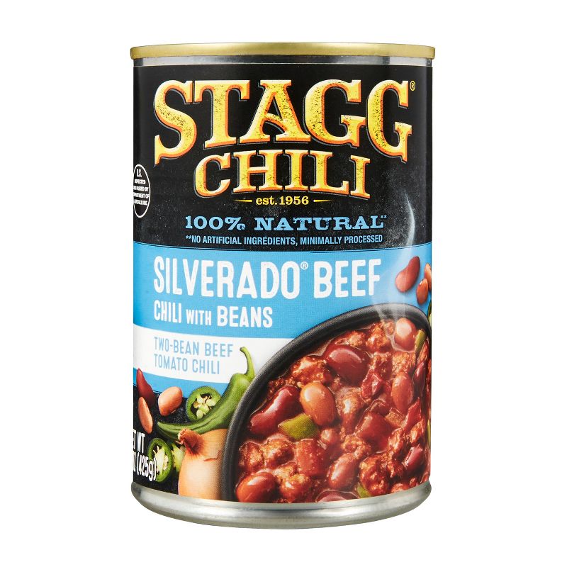 Stagg Chili Gluten Free Silverado Beef Chili with Beans - 15oz, 1 of 9