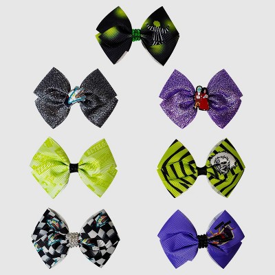 Girls' Beetlejuice 7pk Hair Bows