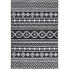 Boho Area Rug – Soft, Non-Slip, Washable, Geometric Indoor Carpet for Living Room, Bedroom, Kitchen, Home Office - 3 of 4