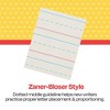 School Smart Zaner-Bloser Paper, 1/2 Inch Ruled, 8 x 10-1/2 Inches, 500 Sheets - 4 of 4