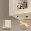 LOVMOR 30"W*12"D*30"H Plywood Kitchen Wall Cabinet without Glass in Antique White - 4 of 4