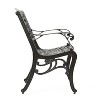 GDFStudio Prague Outdoor Cast Aluminum Dining Chairs (Set of 2) - 4 of 4