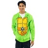 Teenage Mutant Ninja Turtles Michelangelo Long Sleeve Men's Green Cosplay Hoodie - 3 of 4