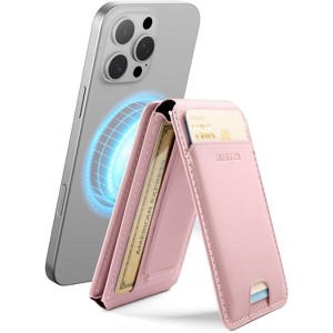 SURITCH for MagSafe Wallet with Stand, NFC-Supported Card Holder with RFID Blocking, Tri-fold Magnetic Wallet for iPhone 16/15/14/13/12 Series - 1 of 1