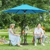 Yaheetech 9FT Patio Umbrella Market Umbrella with Button Tilt and Crank - 2 of 4