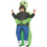 Studio Halloween Kids' Inflatable Alien Costume - One Size Fits Most - Green