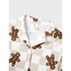 PATPAT Family Christmas Pajamas Matching Sets, Button-Down Pjs Includes Buffalo Plaid Socks Cozy Pajamas for Family - 4 of 4