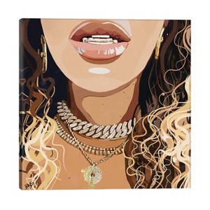Bey Chains by Bria Nicole Unframed Wall Canvas - iCanvas - 1 of 3
