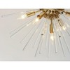 Maxim Lighting Polaris 12 - Light Pendant in  Satin Brass - 4 of 4