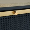 KTMBDW Shoe Cabinet with 3 Flip Drawers, Hidden Wood Shoe Cabinet,Freestanding Shoe Storage Cabinet for Entryway Hallway, Dark Blue - 4 of 4