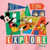 Boys' - Disney - Its Fun To Explore Graphic Long Sleeve Fleece Sweatshirt - 2 of 4