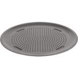 GoodCook AirPerfect 14'' Nonstick Carbon Steel Large Pizza Pan, Gray,