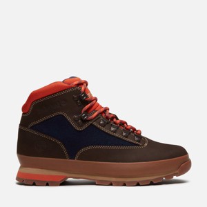 Timberland Men's Euro Hiker, Dark Brown Nubuck/Dark Blue, 9 : Target