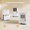 Fehom 80-150 Pint Energy Star Smart Dehumidifier with Auto Swing and Defrosting for Basements or Wet Spaces - 4 of 4