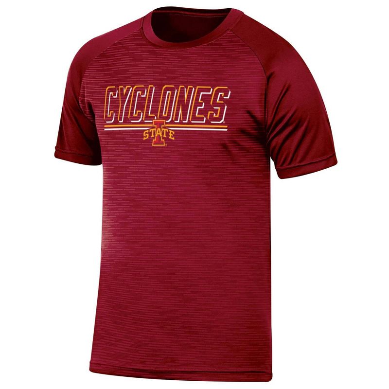NCAA Iowa State Cyclones Men&#39;s Poly T-Shirt, 1 of 4