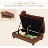 Angel Sar Pet Sofa Bed with Lift-Top Hidden Storage, 2-Inch Foam Cushion Couch for Cats & Small Dogs up to 22 lbs, Pet Furniture - 4 of 4