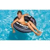 Swim Central Inflatable Wild Water Monster Tire Inner Tube - 36" - Black and White - 3 of 4