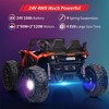 2 Seaters 24V Ride on UTV with Remote Control,10AH Battery, 400W Powerful Motors with 17" EVA Wheels - 3 of 4