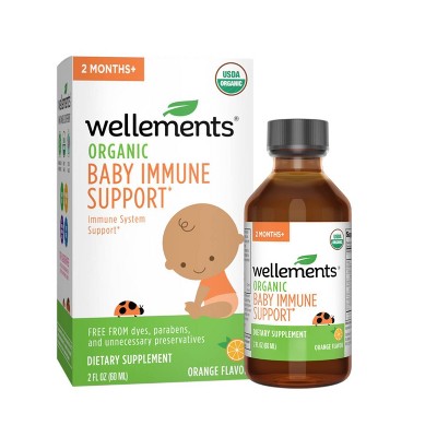 Image of Wellements Organic Baby Immune Syrup - 2 fl oz