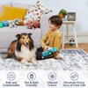 Washable Rug 5x7 Living Room Rug Non Slip Vintage Distressed Rug Soft Carpet Rug Low Pile Throw Rug Indoor Floor - 2 of 4