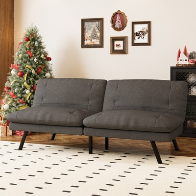 Dyonery Convertible Detachable Futon Sofa Bed