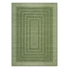 Garvee Area Rug Geometric Bordered Rugs for Living Room Washable Braided Print Carpet - 3 of 4