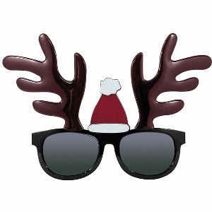 Forum Novelties Christmas Reindeer Costume Sunglasses - 1 of 1
