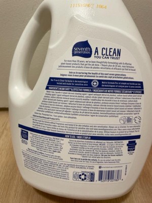 Seventh Generation Free & Clear Liquid Dish Soap - 50 Fl Oz : Target