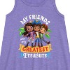 Girls' - Santiago of The Seas - My Friends Greatest Treasure Graphic Sleeveless Aline Dress - 2 of 3