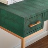 Carabelle Writing Desk w/ Drawers - HO9805 - Green - SEI - 3 of 4