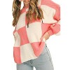 Women's Sugar Rush Checkered Sweater - &merci - 2 of 2