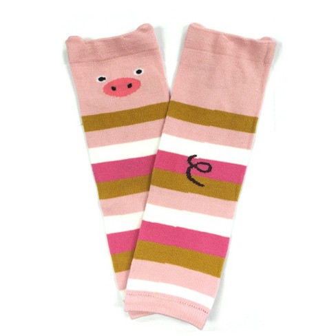 Wrapables Animals And Fun Colorful Baby Toddler Leg Warmers Pig Target