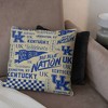 NCAA Kentucky Wildcats Mapping Woven Pillow - 3 of 4
