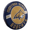 15'' NCAA Montana State Bobcats Cloud Pillow: Team Logo Plush Round Novelty - 2 of 3