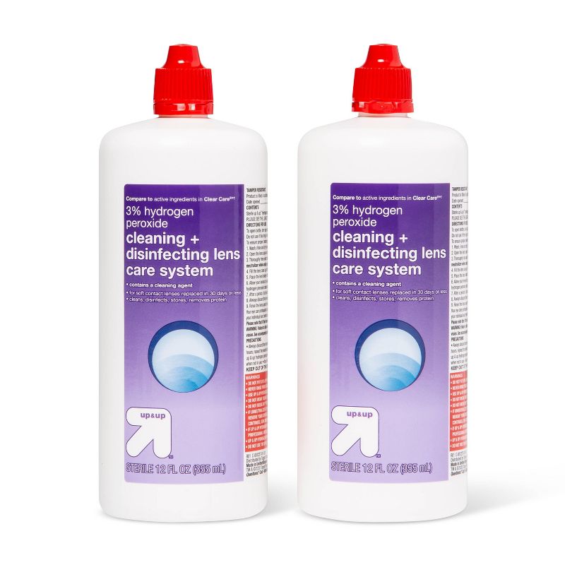 Cleaning and Disinfecting Lens Care System - 24oz - up &#38; up&#8482;, 4 of 7