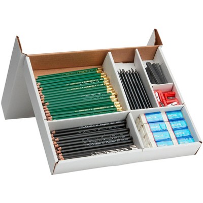 General's Graphite Pencils Classroom Pack, Assorted Hardness, Set of 184