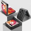 SAHARA - Raider Series Kickstand Case for Motorola Razr+ (2024) - Scorpion Black - 4 of 4