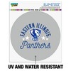 Eastern Illinois University Panthers Automotive Car Window Locker Circle Bumper Sticker - 2 of 4