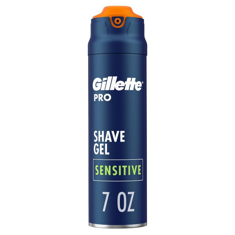 Gillette PRO Men's Sensitive Shaving Gel - 7oz, 1 of 9