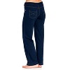 Casual Nights Women's 100% Cotton Contrast Stitch Pajama Sleep Pants - 4 of 4