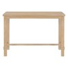 NicBex Dining Table Set for 4 Counter Height Dining Table Set with 4 Upholstered Chairs for Dining Room - 3 of 4