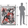 Batman Harley And Diamonds Blanket 50"x60" Woven Tapestry - 2 of 4
