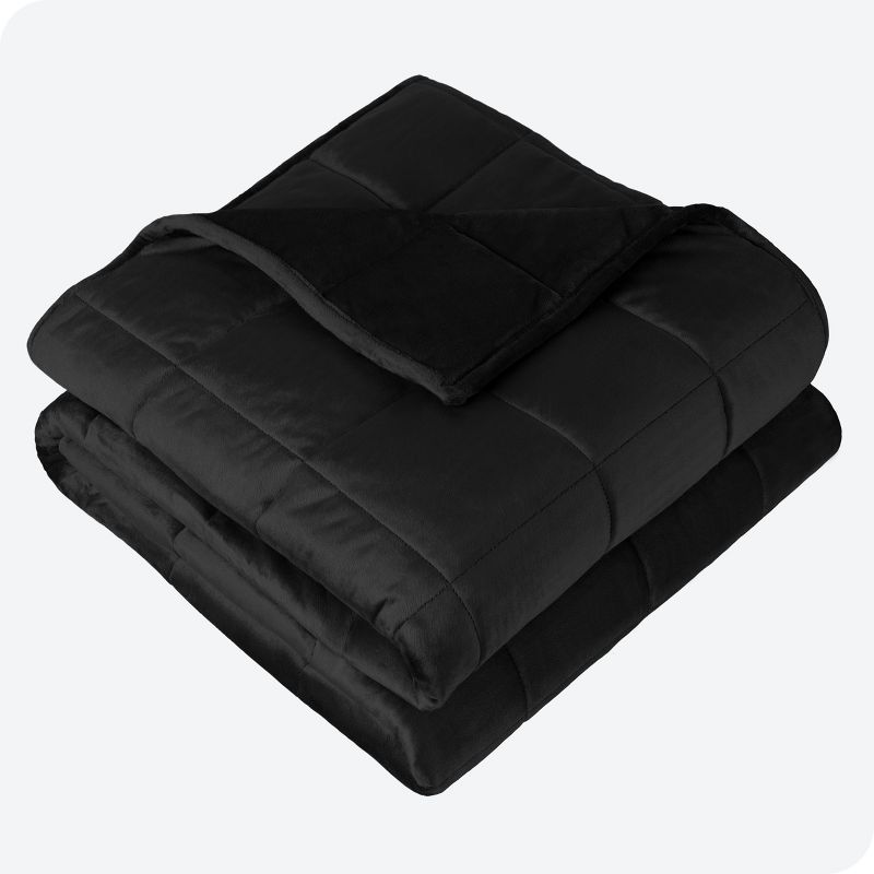 60"x80" 17-22lbs Weighted Blanket by Bare Home, 1 of 7