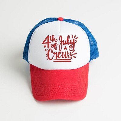 The Juniper Shop 4th Of July Crew Youth Foam Trucker Hat