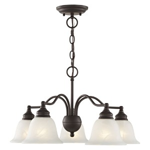 Livex Lighting Essex 5 - Light Chandelier in  Bronze - 1 of 4