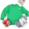 Simply Sage Market Women's Graphic Sweatshirt Embroidered Merry Mama Tree - 3 of 4
