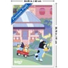 Trends International Bluey - Walking Framed Wall Poster Prints - 3 of 4