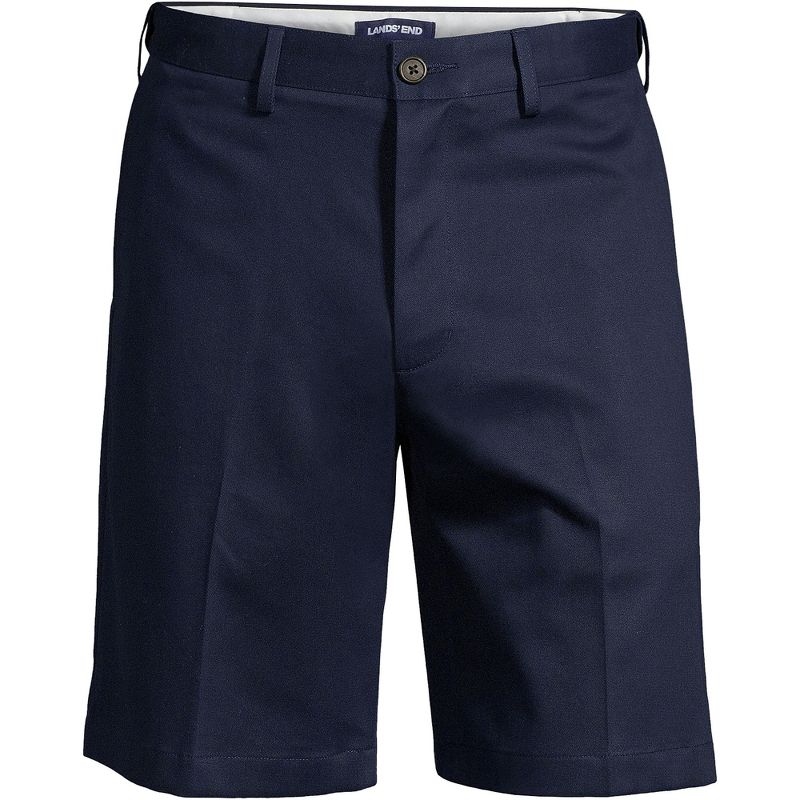 Lands' End Men's Big and Tall Comfort Waist 9" No Iron Chino Shorts, 3 of 6