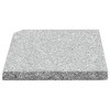 vidaXL Umbrella Weight Plate Grey Granite Regular Heavy Weight Endurance - 3 of 4